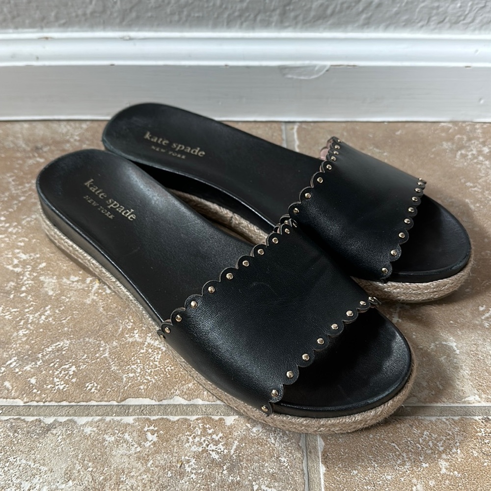 Kate spade slip on sandals